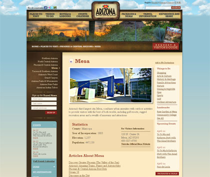 Upcoming events in Mesa Arizona